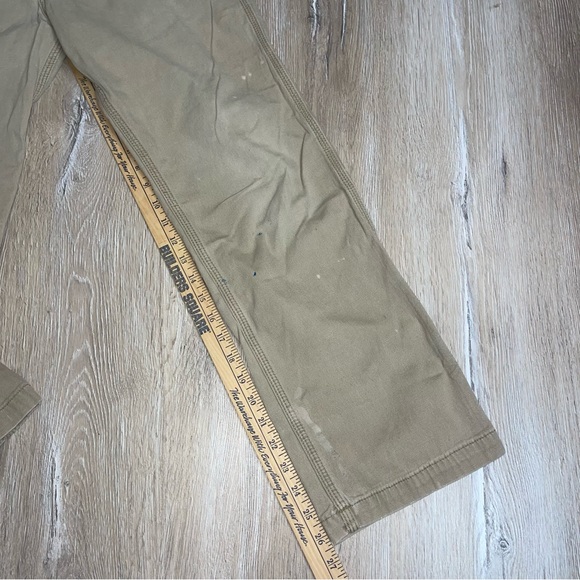 Carhartt Men’s Dungarees Rugged Flex Relaxed Fit Work Pants Khaki Tan 102291 253 - Picture 15 of 16